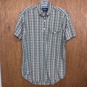 Ralph Lauren Men's Short Sleeve Button Down Shirt